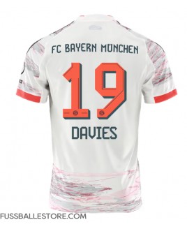 Günstige Bayern Munich Alphonso Davies #19 Auswärtstrikot 2025-26 Kurzarm